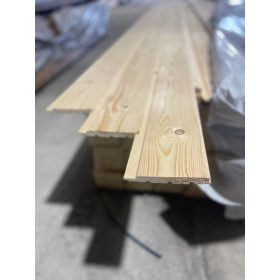   Lambéria lucfenyő 14x121 "B-C" minőség, STP profil