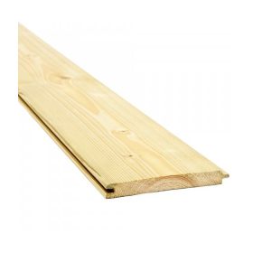   Hajópadló lucfenyő 19x146 "A-B" minőség, fózolt profil, 4 méter 