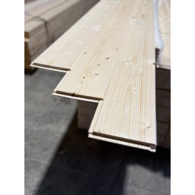   Hajópadló hossztoldós svéd lucfenyő 19x146 "A-B" min., fózolt profil
