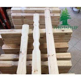 1.Osztályú Borovifenyő Kerítésléc 20mmX95mm 1M