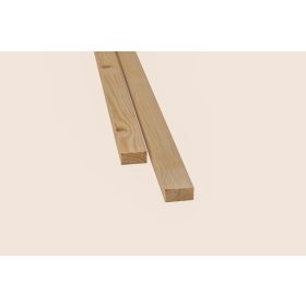 Szárított, gyalult borovi léc 1cmX4cm 