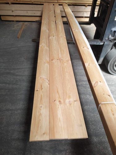 Hajópadló svéd borovi 19x146 "A-B" minőség, járó-fózolt profillal, AKCIÓ!