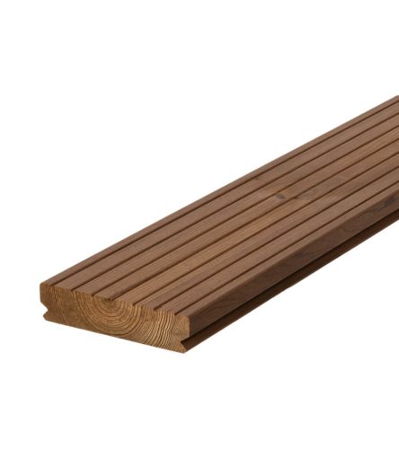 Teraszburkolat thermowood 26x117 "B PLUS" minőség