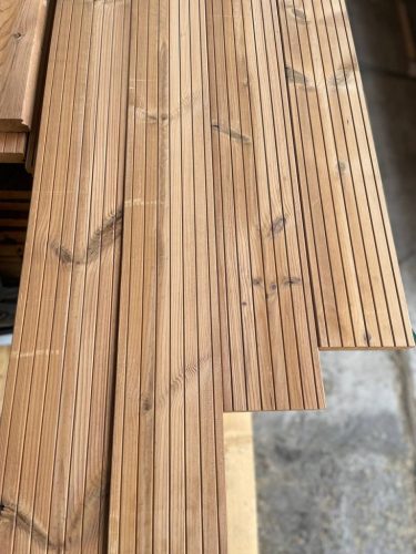 Teraszburkolat thermowood 26x117 "B PLUS" minőség, AKCIÓ!