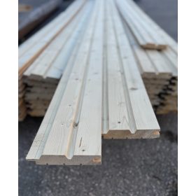   Faházépítő elem/hajópadló északi lucfenyő 27x144 "B-C" minőség, rakatos tételben! 