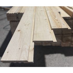   Hajópadló északi lucfenyő 18x146 "B" minőség, finoman fűrészelt felület 