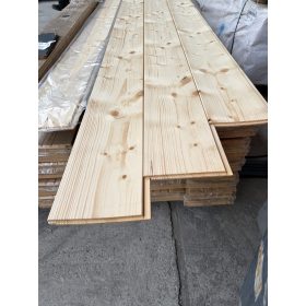   Hajópadló hossztoldós északi lucfenyő 18x196 "A-B" minőség, rakatos tételben!